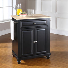 Crosley Cambridge 31 Inch Wood Top Portable Kitchen Island/Cart - KF30021D - The Home Selection