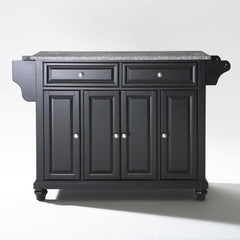 Crosley Cambridge 51.50 Inch Granite Top Full Size Kitchen Island/Cart - KF30003D - The Home Selection
