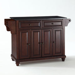 Crosley Cambridge 51.50 Inch Granite Top Full Size Kitchen Island/Cart- KF30004D - The Home Selection