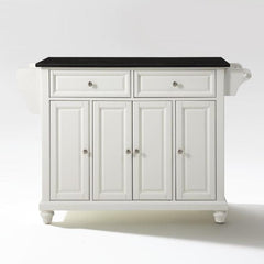 Crosley Cambridge 51.50 Inch Granite Top Full Size Kitchen Island/Cart- KF30004D - The Home Selection