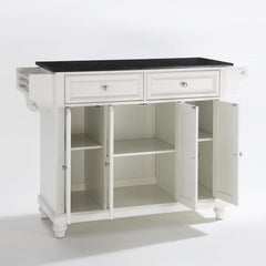 Crosley Cambridge 51.50 Inch Granite Top Full Size Kitchen Island/Cart- KF30004D - The Home Selection