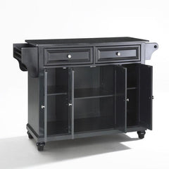 Crosley Cambridge 51.50 Inch Granite Top Full Size Kitchen Island/Cart- KF30004D - The Home Selection