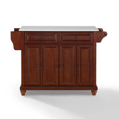 Crosley Cambridge 51.50 Inch Granite Top Full Size Kitchen Island/Cart - KF30005D - The Home Selection