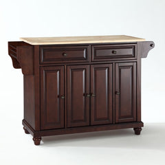Crosley Cambridge 51.50 Inch Wood Top Full Size Kitchen Island/Cart - KF30001D - The Home Selection