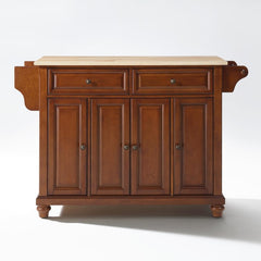 Crosley Cambridge 51.50 Inch Wood Top Full Size Kitchen Island/Cart - KF30001D - The Home Selection