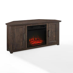 Crosley Camden 48" Corner Tv Stand W/Fireplace - KF100648 - The Home Selection