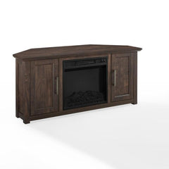 Crosley Camden 48" Corner Tv Stand W/Fireplace - KF100648 - The Home Selection