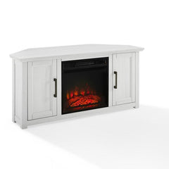 Crosley Camden 48" Corner Tv Stand W/Fireplace - KF100648 - The Home Selection