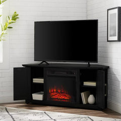 Crosley Camden 48" Corner Tv Stand W/Fireplace - KF100648 - The Home Selection