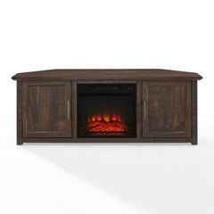 Crosley Camden 58" Corner Tv Stand W/Fireplace - KF100658 - The Home Selection