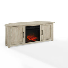 Crosley Camden 58" Corner Tv Stand W/Fireplace - KF100658 - The Home Selection