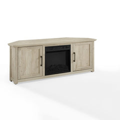 Crosley Camden 58" Corner Tv Stand W/Fireplace - KF100658 - The Home Selection
