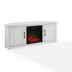 Crosley Camden 58" Corner Tv Stand W/Fireplace - KF100658 - The Home Selection