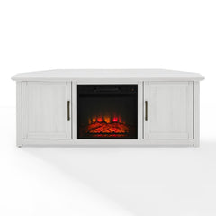Crosley Camden 58" Corner Tv Stand W/Fireplace - KF100658 - The Home Selection