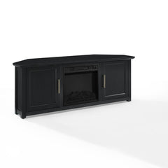 Crosley Camden 58" Corner Tv Stand W/Fireplace - KF100658 - The Home Selection