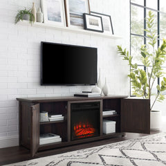 Crosley Camden 58" Low Profile Tv Stand W/Fireplace - KF100558 - The Home Selection