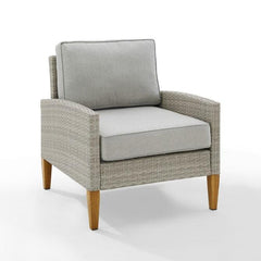 Crosley Capella 2pc Outdoor Wicker Chair Set - CO7168 - The Home Selection
