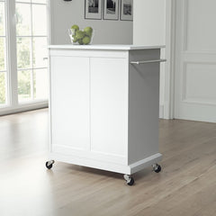 Crosley Compact 31 Inch Granite Top Kitchen Cart - KF30020E - The Home Selection