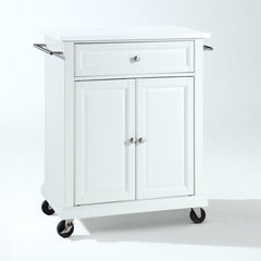 Crosley Compact 31 Inch Granite Top Kitchen Cart - KF30020E - The Home Selection