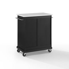 Crosley Compact 31 Inch Granite Top Kitchen Cart - KF30020E - The Home Selection