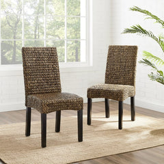 Crosley Edgewater 2pc Dining Chair Set - CF502418-SG - The Home Selection
