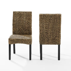 Crosley Edgewater 2pc Dining Chair Set - CF502418-SG - The Home Selection