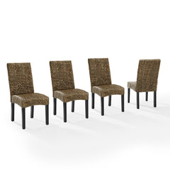 Crosley Edgewater 4pc Dining Chair Set - KF20029SG - The Home Selection