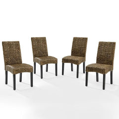 Crosley Edgewater 4pc Dining Chair Set - KF20029SG - The Home Selection