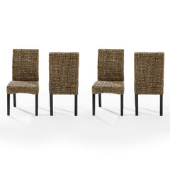 Crosley Edgewater 4pc Dining Chair Set - KF20029SG - The Home Selection