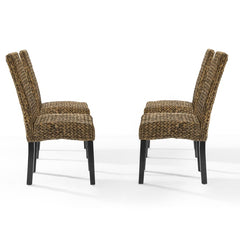 Crosley Edgewater 4pc Dining Chair Set - KF20029SG - The Home Selection