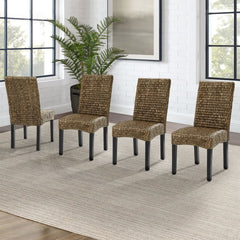 Crosley Edgewater 4pc Dining Chair Set - KF20029SG - The Home Selection