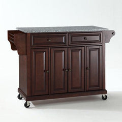 Crosley Full Size 51.50 Inch Granite Top Kitchen Cart - KF30003E - The Home Selection