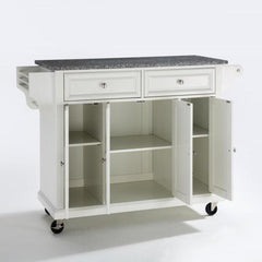 Crosley Full Size 51.50 Inch Granite Top Kitchen Cart - KF30003E - The Home Selection