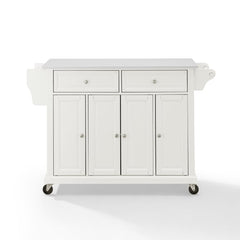 Crosley Full Size 51.50 Inch Granite Top Kitchen Cart - KF30005E - The Home Selection