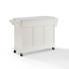 Crosley Full Size 51.50 Inch Granite Top Kitchen Cart - KF30005E - The Home Selection