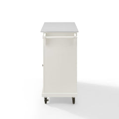 Crosley Full Size 51.50 Inch Granite Top Kitchen Cart - KF30005E - The Home Selection