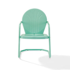 Crosley Griffith 22 Inch Outdoor Metal Armchair - CO1001A - The Home Selection