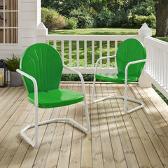 Crosley Griffith 22 Inch Outdoor Metal Armchair - CO1001A - The Home Selection