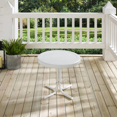 Crosley Griffith 22 Inch Outdoor Metal Side Table - CO1011A - The Home Selection
