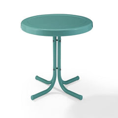 Crosley Griffith 22 Inch Outdoor Metal Side Table - CO1011A - The Home Selection