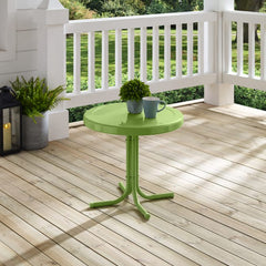 Crosley Griffith 22 Inch Outdoor Metal Side Table - CO1011A - The Home Selection