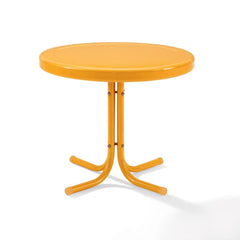 Crosley Griffith 22 Inch Outdoor Metal Side Table - CO1011A - The Home Selection