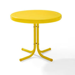 Crosley Griffith 22 Inch Outdoor Metal Side Table - CO1011A - The Home Selection