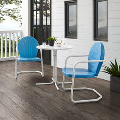 Crosley Griffith 3pc Outdoor Metal Bistro Set - KO10008 - The Home Selection
