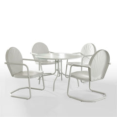 Crosley Griffith 5pc Outdoor Metal Dining Set - KOD1001 - The Home Selection