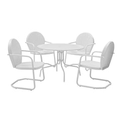 Crosley Griffith 5pc Outdoor Metal Dining Set - KOD1001 - The Home Selection