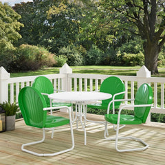 Crosley Griffith 5pc Outdoor Metal Dining Set - KOD1001 - The Home Selection