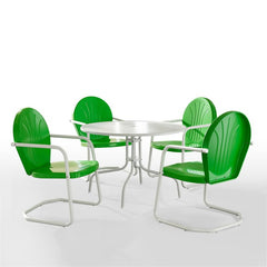 Crosley Griffith 5pc Outdoor Metal Dining Set - KOD1001 - The Home Selection