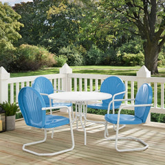 Crosley Griffith 5pc Outdoor Metal Dining Set - KOD1001 - The Home Selection