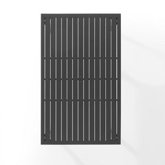 Crosley Hansen Outdoor Metal Dining Table Matte-Black - CO6305-MB - The Home Selection